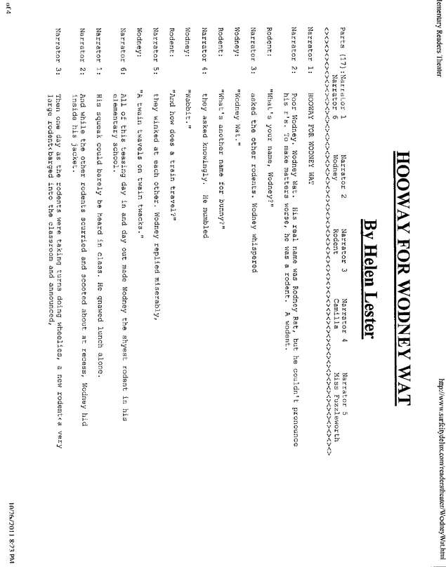 Fax page