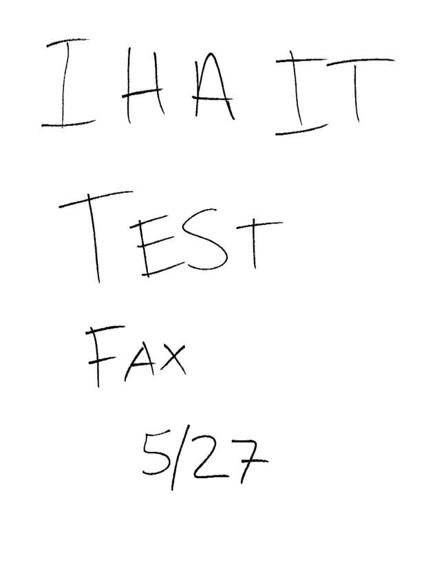 fax page