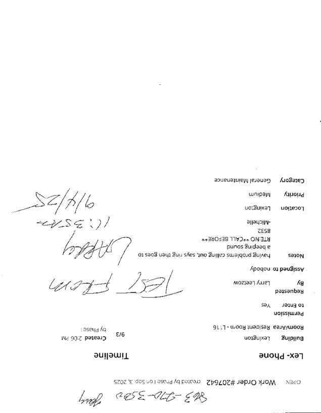 Fax page