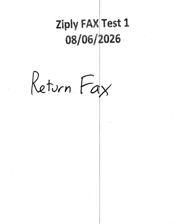 fax page
