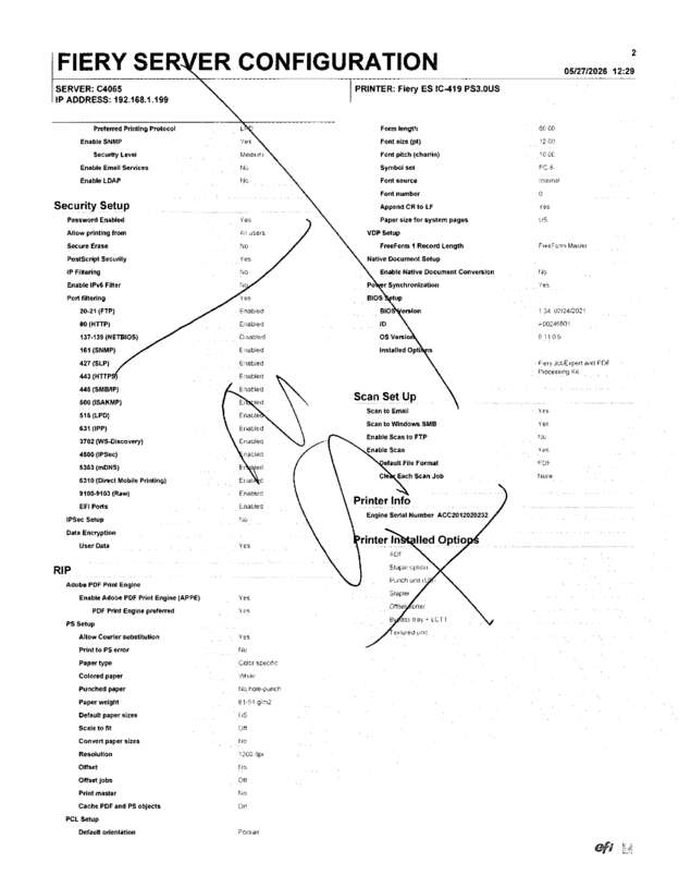 fax page