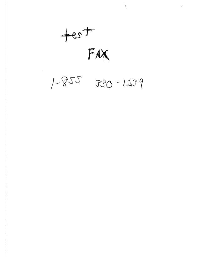 fax page