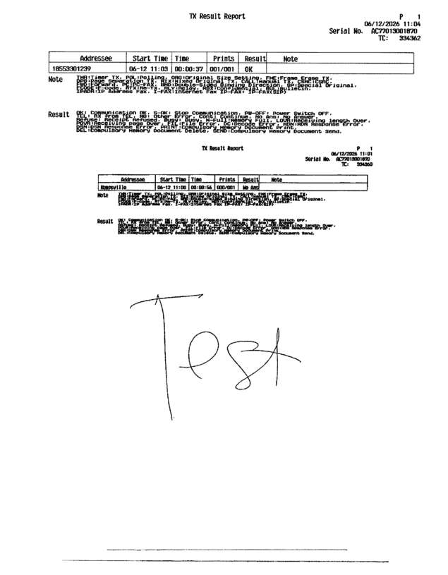 fax page