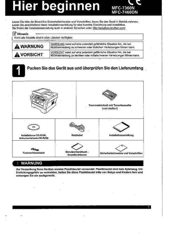 Fax page