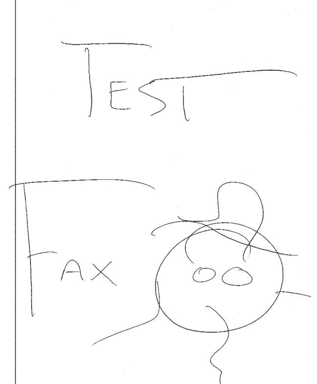 Fax page