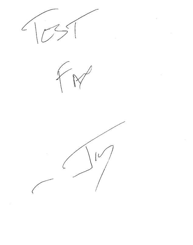 Fax page