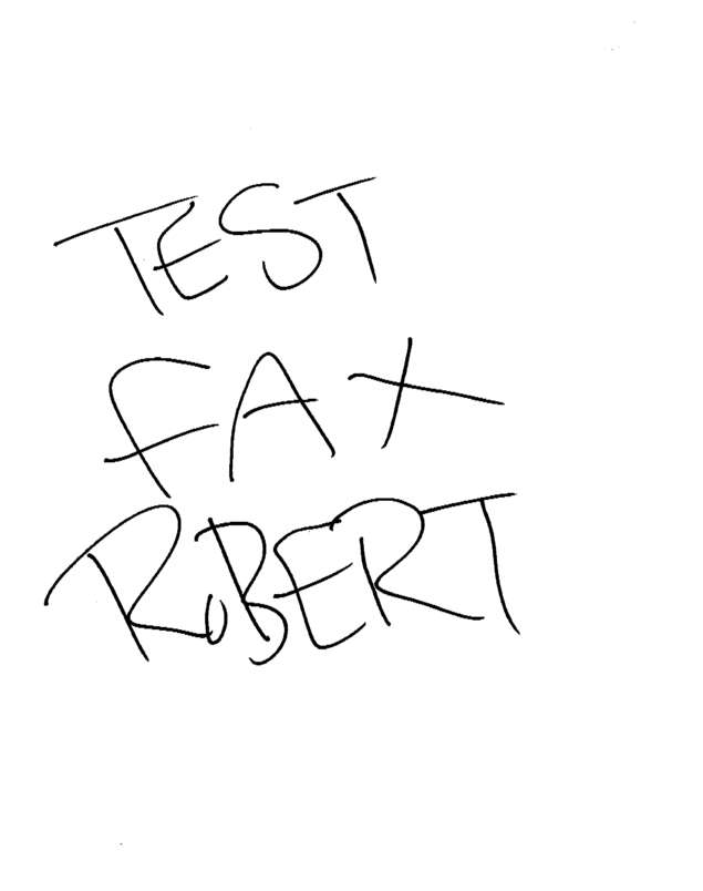 fax page