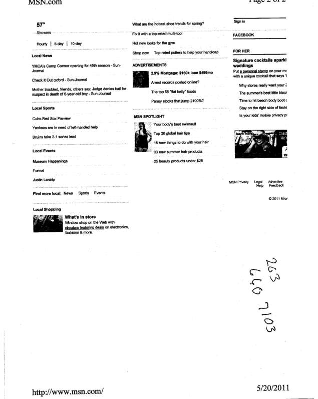 fax page