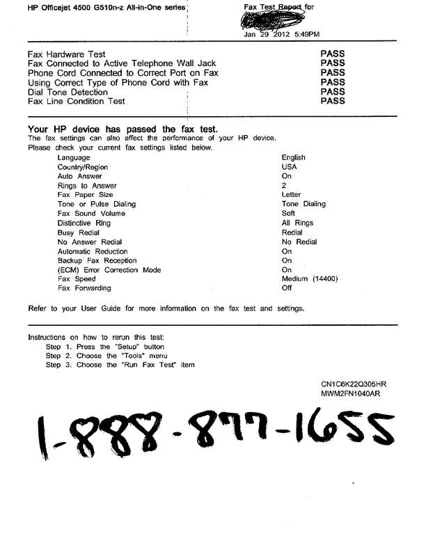 fax page