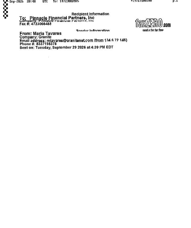 fax page
