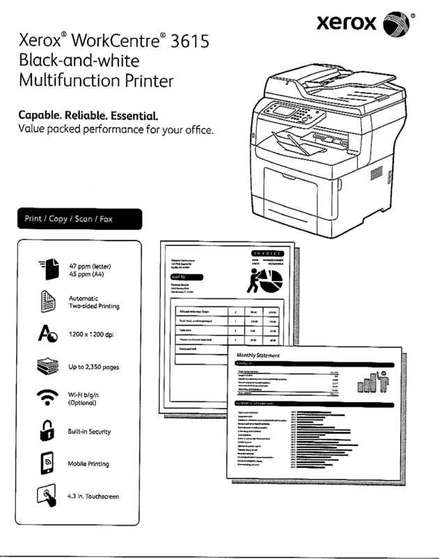 Fax page