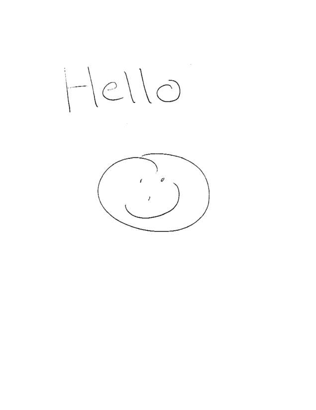 Fax page