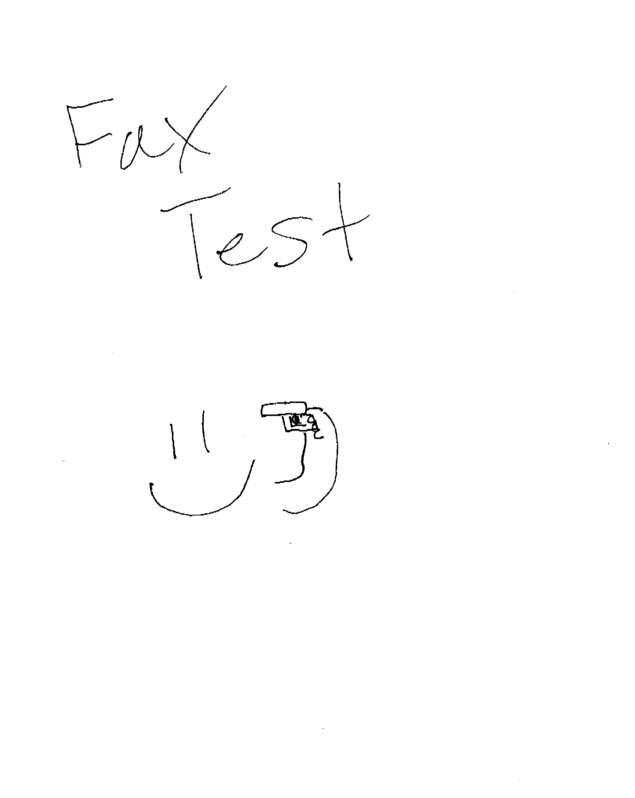 fax page