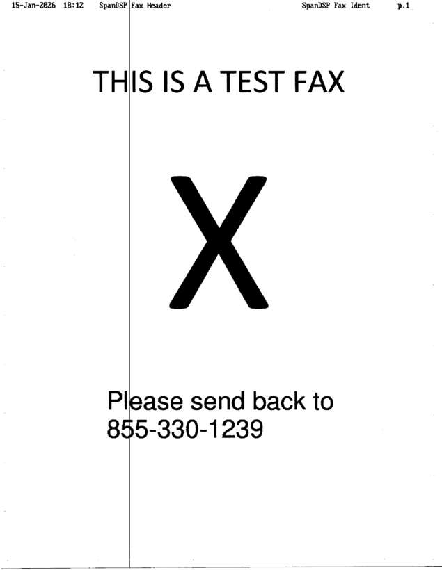 fax page