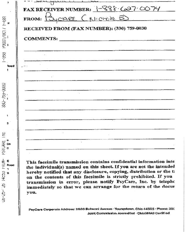 fax page