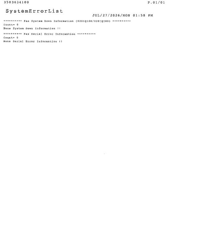 fax page