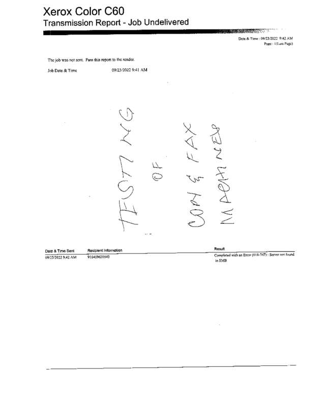fax page
