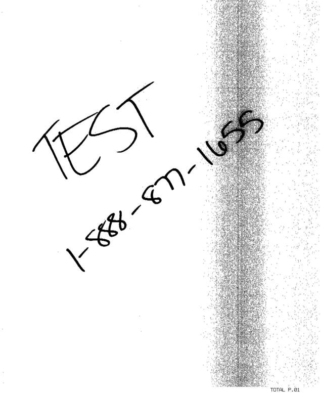 Fax page