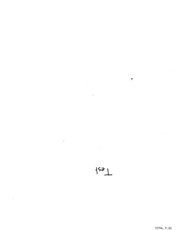 Fax page