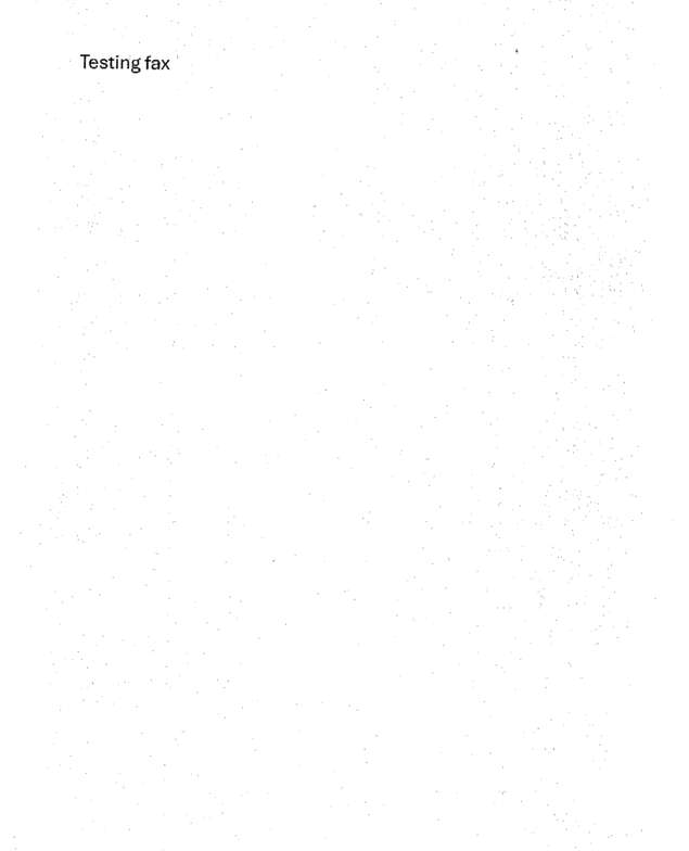Fax page