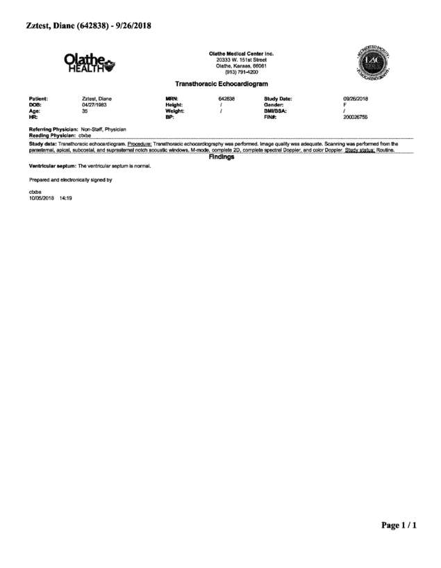 Fax page