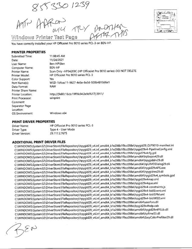 fax page