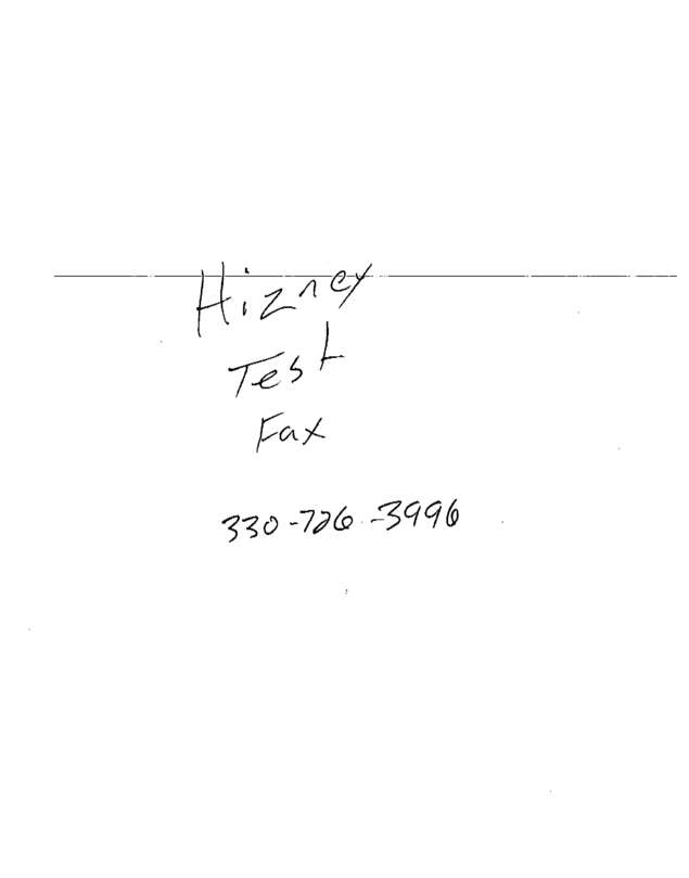 fax page