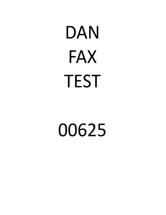 fax page