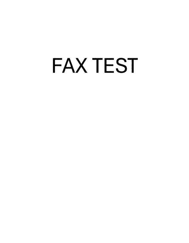 fax page