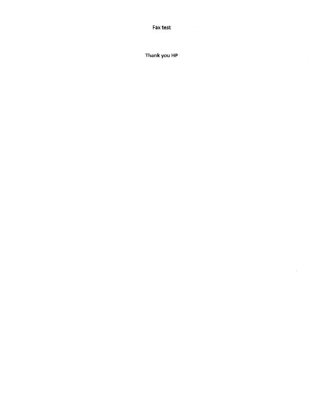Fax page
