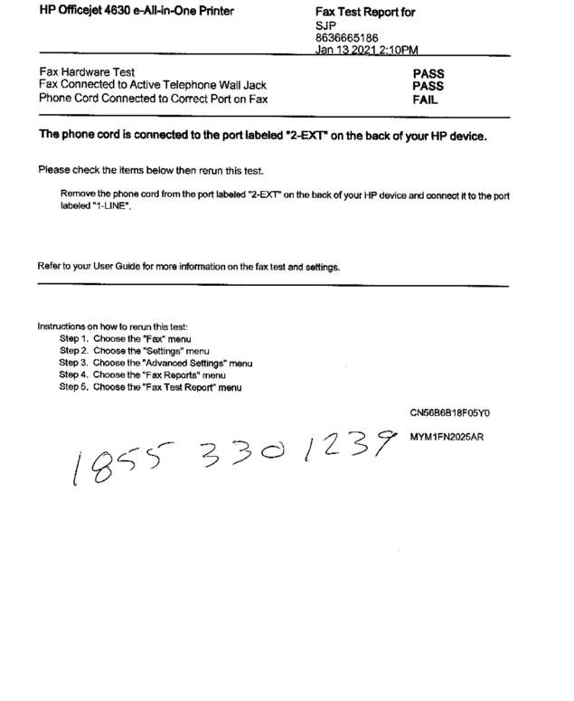 fax page