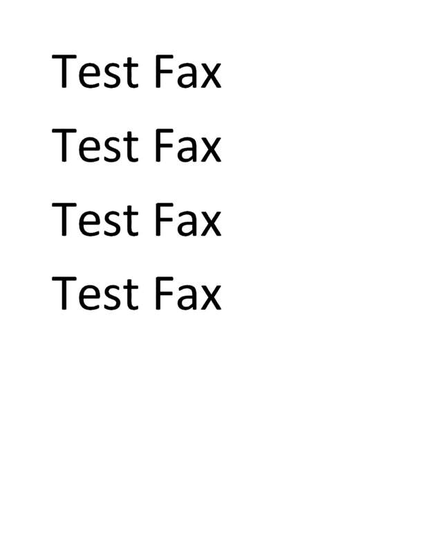 fax page