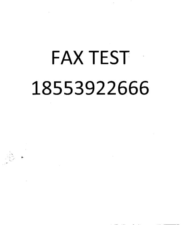 fax page