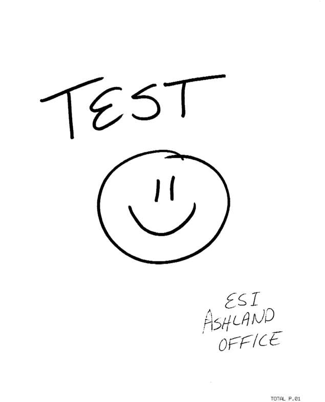 Fax page
