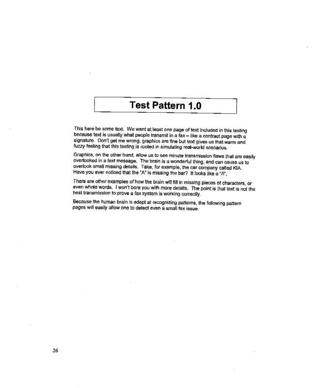 fax page