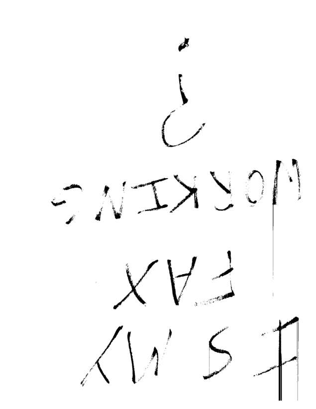 Fax page