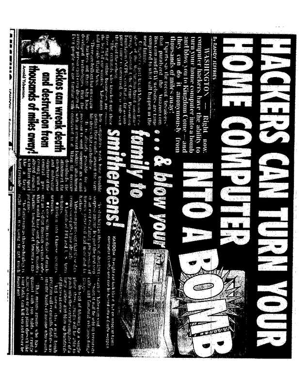 Fax page