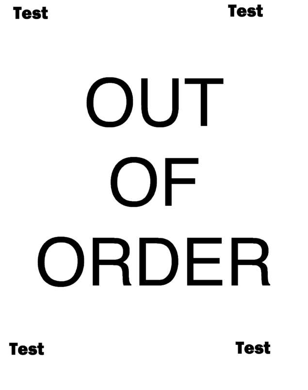 Fax page