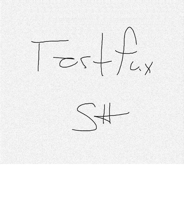 Fax page