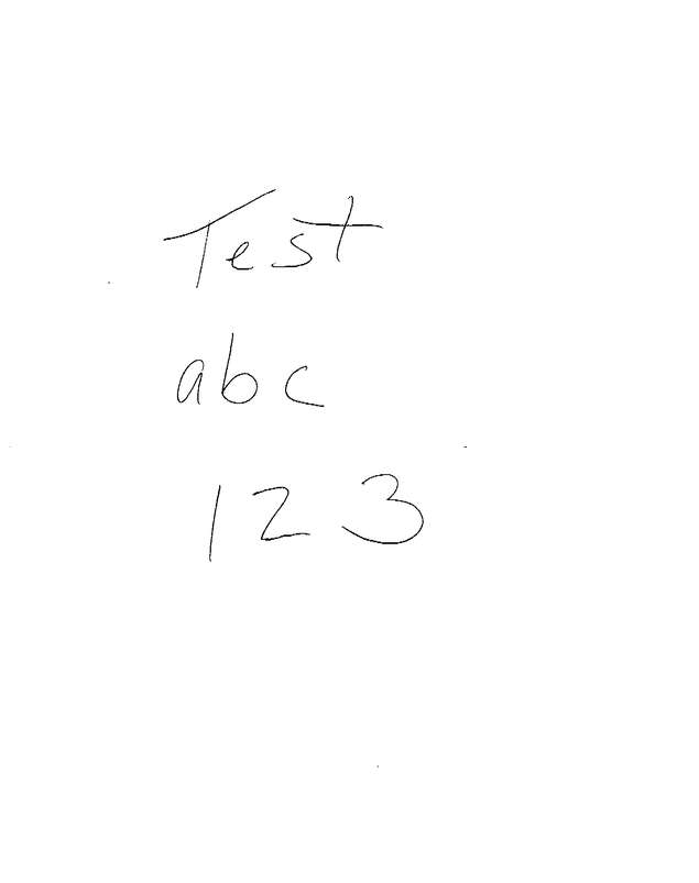 Fax page
