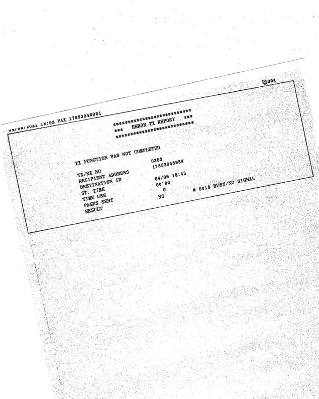 fax page