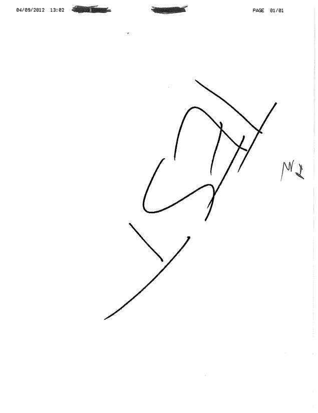 Fax page