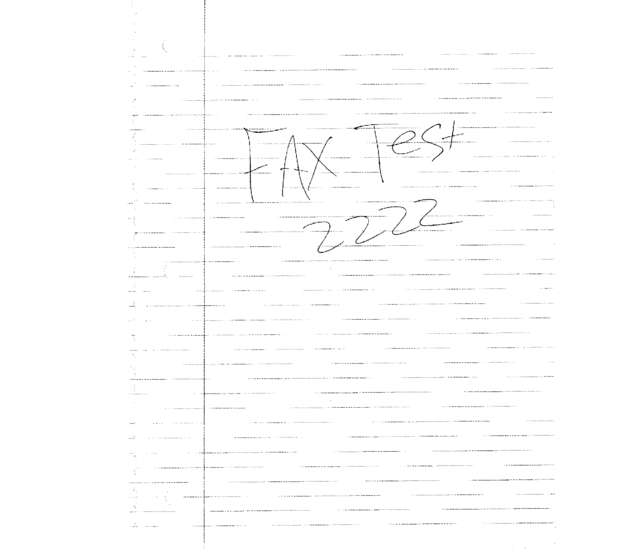 Fax page