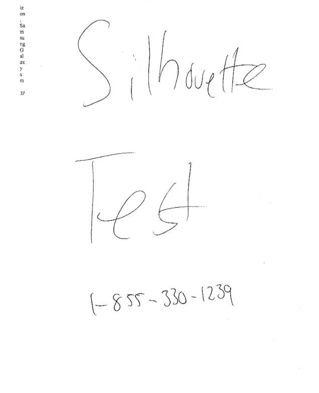 Fax page