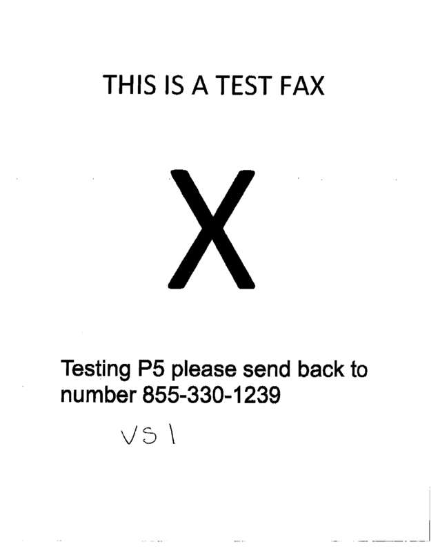 fax page