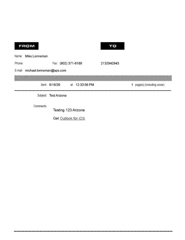 fax page
