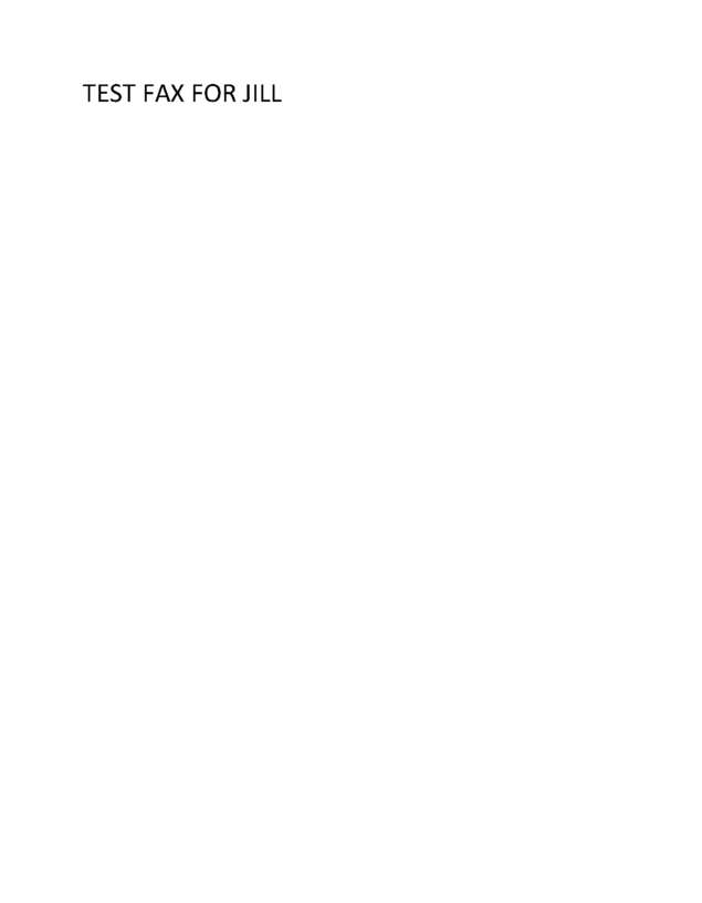 fax page