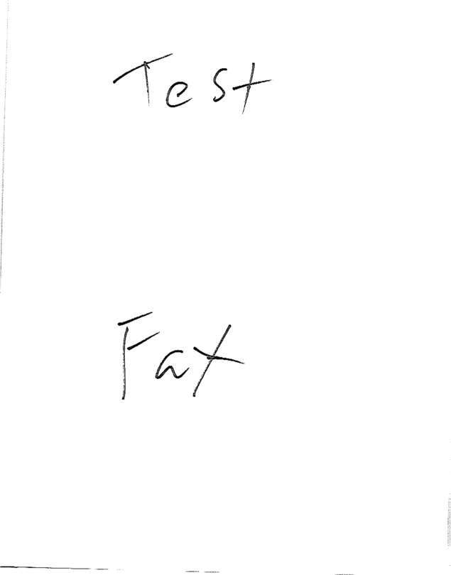 Fax page