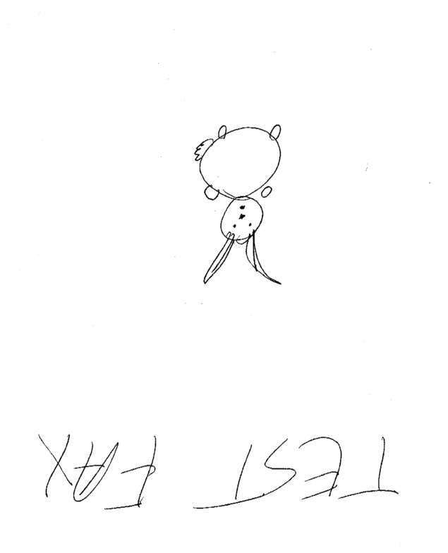 Fax page