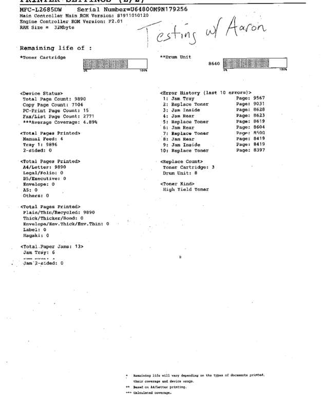 fax page